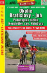 Okolie Bratislavy - juh 1:60 000