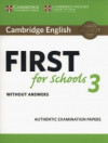 Cambridge English First for Schools 3 - Student´s Book without Answers
