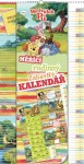 Kalendář - Medvídek Pú - měřící rodinný zábavný nedatovaný kalendář