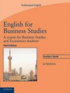 English for Business Studies - Teacher´s Book