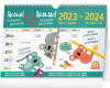 Školní plánovací kalendář s háčkem 2024