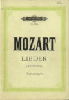 Písně Lieder vyšší hlas Mozart