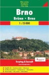 Brno/plán-centrum 1:15 000
