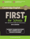 Cambridge English First 1 for Schools - Student´s Book with Answers