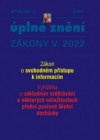 Aktualizace V/3 2022 - Zákon o svobodném přístupu k informacím