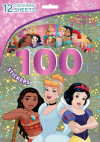 Disney Princezny - 100 samolepek s omalovánkovými listy
