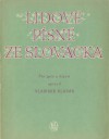 Lidové písně ze Slovácka