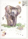 Baby Elephant - přání (F005)