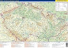 Česko - administrativní mapa / fyzická mapa 1:1 150 000