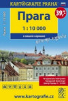 Praha - 1:10 000 (rusky) - centrum města do kapsy
