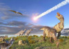 Konec dinosaurů - 3D pohlednice