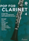 Pop for clarinet 4 + Audio Online
